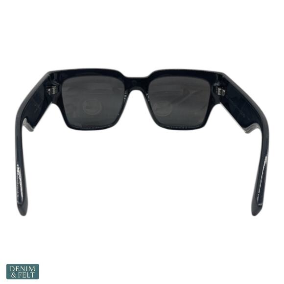 NEW Dolce & Gabbana DG6184 Black Square Logo Sunglasses Wide Fit Modern Luxe main image 9